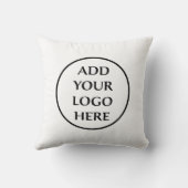 プロフェッショナル会社企業のロゴはこちら クッション (裏面)