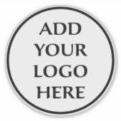 プロフェッショナル会社企業のロゴはこちら シール (正面)