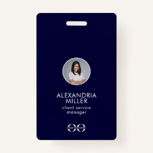 プロフェッショナル会社従業員QRコードバッジ バッジ