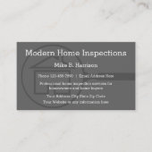 プロフェッショナル住宅検査モダンデザイン 名刺 (正面)