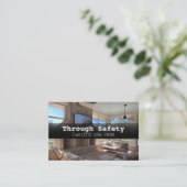 プロフェッショナル住宅検査検査検査業務 名刺 (スタンド正面)