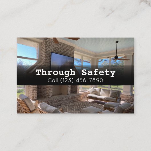 プロフェッショナル住宅検査検査検査業務 名刺 (正面)