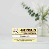プロフェッショナル住宅検査 名刺 (スタンド正面)