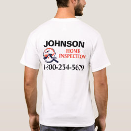 プロフェッショナル住宅検査Tシャツ Tシャツ