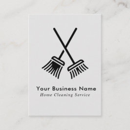 プロフェッショナル住宅清掃サービス名刺 名刺