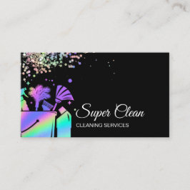 プロフェッショナル住宅清掃家政婦ホログラフ事業 名刺