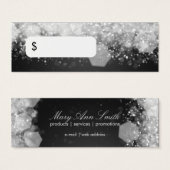 プロフェッショナル価格ラベルきらめくナイトブラック (正面&裏面)