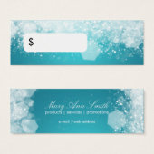 プロフェッショナル価格ラベルきらめくナイトブルー (正面&裏面)