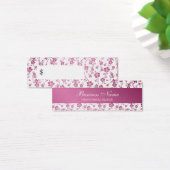 プロフェッショナル価格ラベルサロンフローラピンク (デスク)