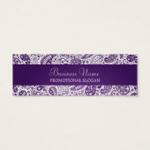 プロフェッショナル価格ラベルファッションペイズリー紫 (裏面)