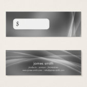 プロフェッショナル価格ラベルモダン抽象芸術灰色 (正面&裏面)