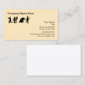 プロフェッショナル便利便所 名刺 (正面/裏面)