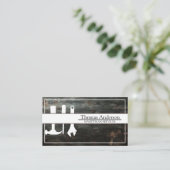 プロフェッショナル便利民家の修理事業カスタム 名刺 (スタンド正面)