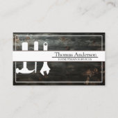 プロフェッショナル便利民家の修理事業カスタム 名刺 (正面)