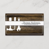 プロフェッショナル便利民家の修理事業カスタム 名刺 (正面)