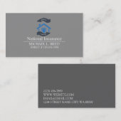 プロフェッショナル保険代理店、代理業証 名刺 (正面/裏面)