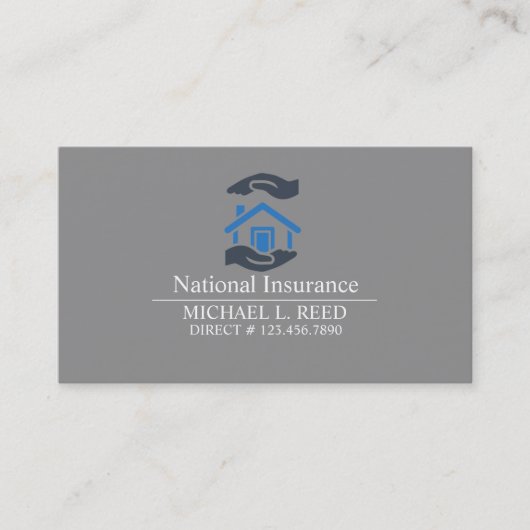 プロフェッショナル保険代理店、代理業証 名刺 (正面)