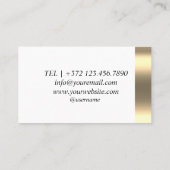 プロフェッショナル信頼できる清掃サービス事業 名刺 (裏面)