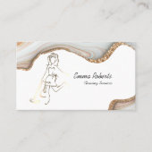 プロフェッショナル信頼できる清掃サービス事業 名刺 (正面)