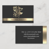 プロフェッショナル信頼できる清掃サービス事業 名刺 (正面/裏面)