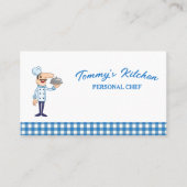 プロフェッショナル個人ケータリング食品取扱主任者 名刺 (正面)