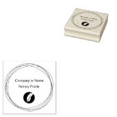 プロフェッショナル公証人ゴム印 ラバースタンプ (押印)