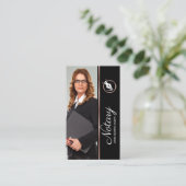 プロフェッショナル公証人ローン署名エージェントコンサルタント 名刺 (スタンド正面)