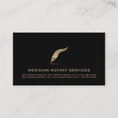 プロフェッショナル公証人名刺 名刺 (正面)