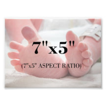 プロフェッショナル写真テンプレート7 x 5アスペクト比