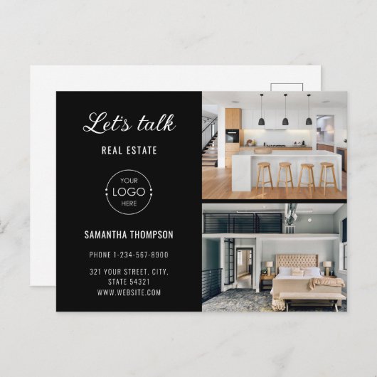 プロフェッショナル写真実在不動産マーケティングはがき シーズンポストカード (正面/裏面)