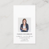 プロフェッショナル写真実在領域 名刺 (裏面)