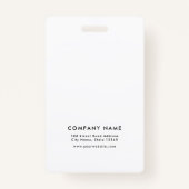 プロフェッショナル写真家プレスバッジ バッジ (裏面)