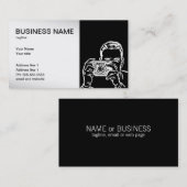 プロフェッショナル写真家名刺 名刺 (正面/裏面)