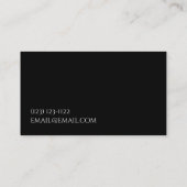 プロフェッショナル写真家名刺 名刺 (裏面)