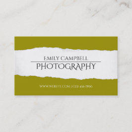 プロフェッショナル写真家名刺 名刺