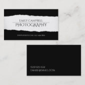 プロフェッショナル写真家名刺 名刺 (正面/裏面)