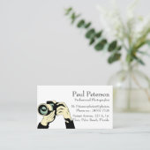 プロフェッショナル写真家名刺 名刺 (スタンド正面)