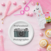 プロフェッショナル写真家 ペーパープレート (パーティー)