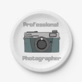 プロフェッショナル写真家 ペーパープレート (正面)