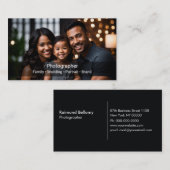 プロフェッショナル写真家 名刺 (正面/裏面)