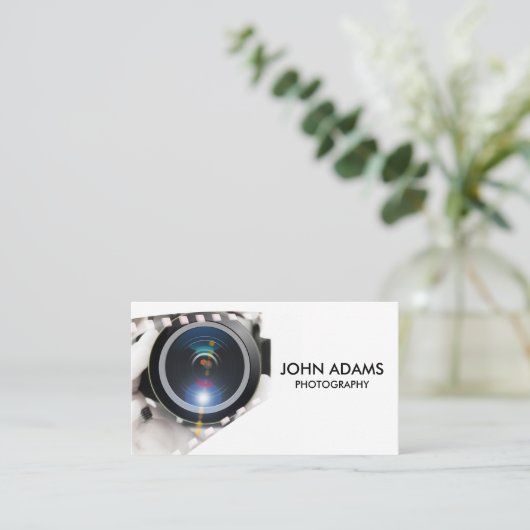 プロフェッショナル写真家 名刺 (スタンド正面)