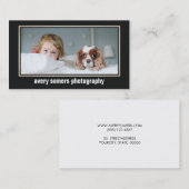 プロフェッショナル写真撮影フォトカード 名刺 (正面/裏面)