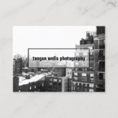 プロフェッショナル写真撮影者フォトカード 名刺 (正面)