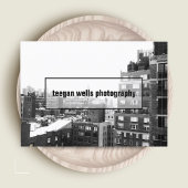 プロフェッショナル写真撮影者フォトカード 名刺