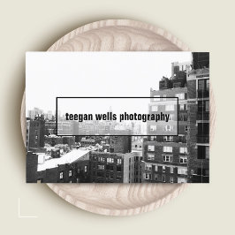 プロフェッショナル写真撮影者フォトカード 名刺