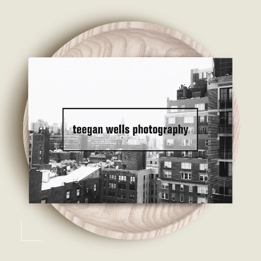 プロフェッショナル写真撮影者フォトカード 名刺