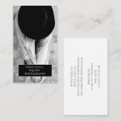 プロフェッショナル写真撮影 名刺 (正面/裏面)