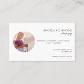 プロフェッショナル写真 |写真フルフォト 名刺 (裏面)