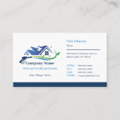 プロフェッショナル加圧洗浄カスタム会社 名刺 (正面)