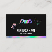 プロフェッショナル加圧洗浄力ホロ男らしー 名刺 (正面)